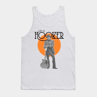 John Lee Hooker \\ Retro Blues Icon Tribute Tank Top